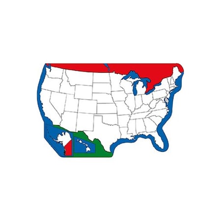 Shapes Etc Shapes U.S. Unlabeled 30 Sheets- Acid Free- 9 In. X1 6 In. SE-1004